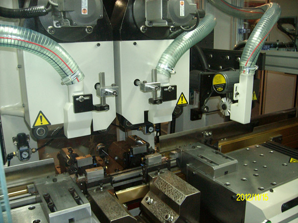 Rotor finish turning machine